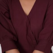 Yellow Colorblock Design Dress